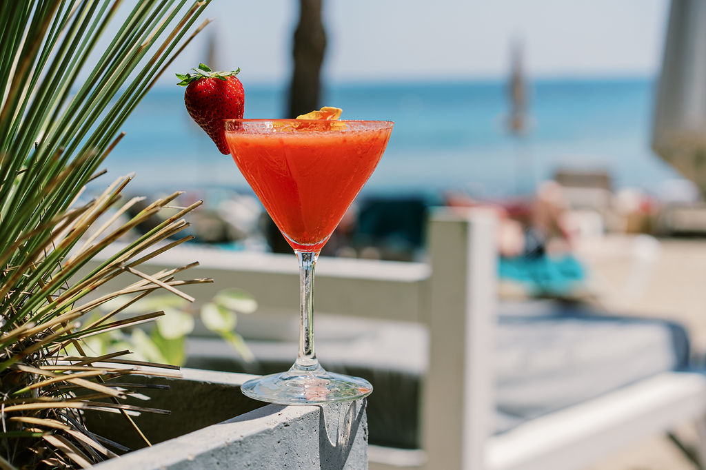 Pura Vida beach restaurant sea view